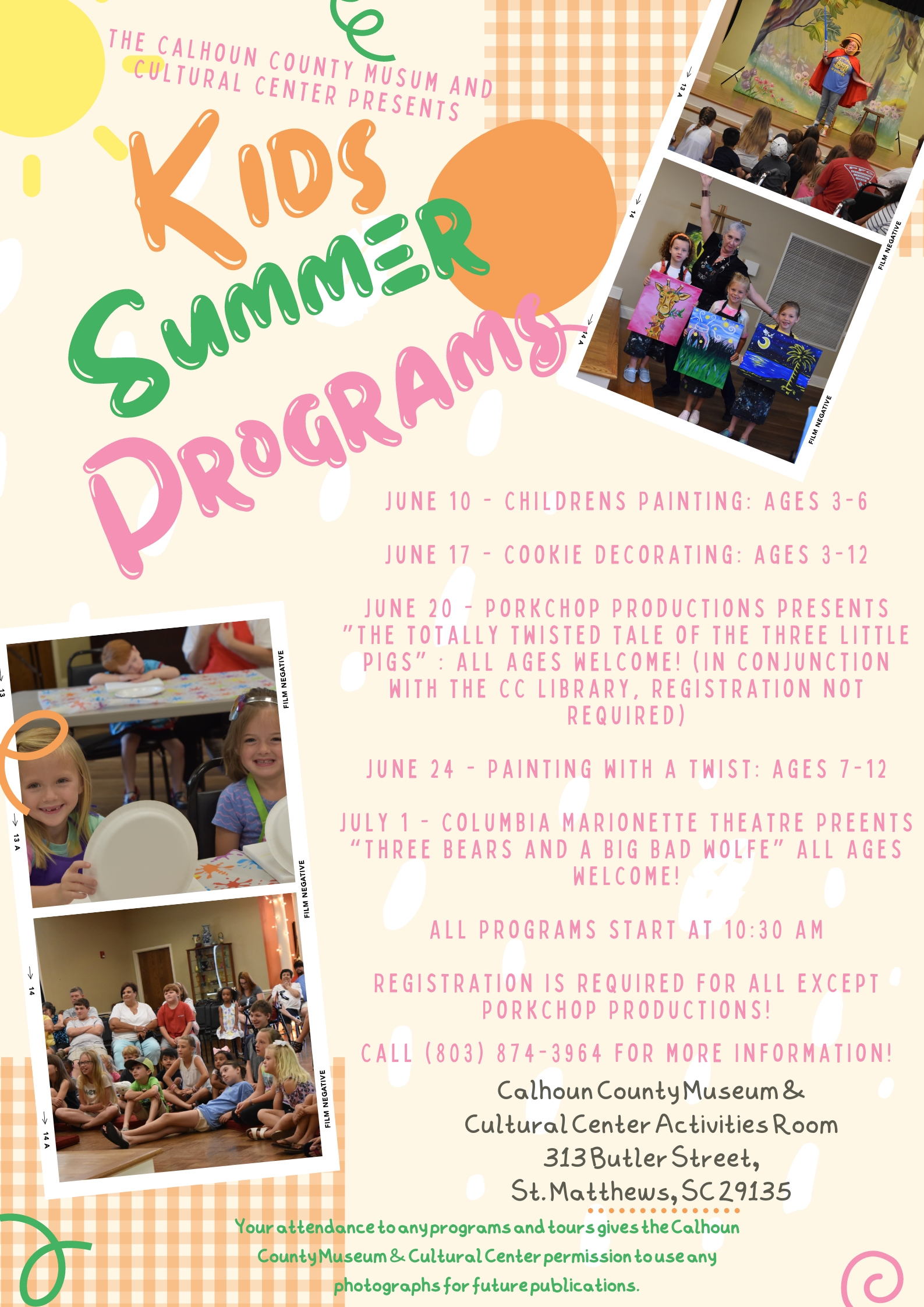 Kids Summer Camp PosterFlyer 1